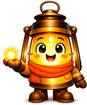 Lumi — Co Lab Education's mascot and guiding light